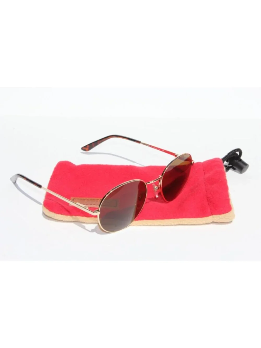 SMITH OPTICS Prep Sunglasses Gold/Brown Round NEW $139 - Picture 5 of 8
